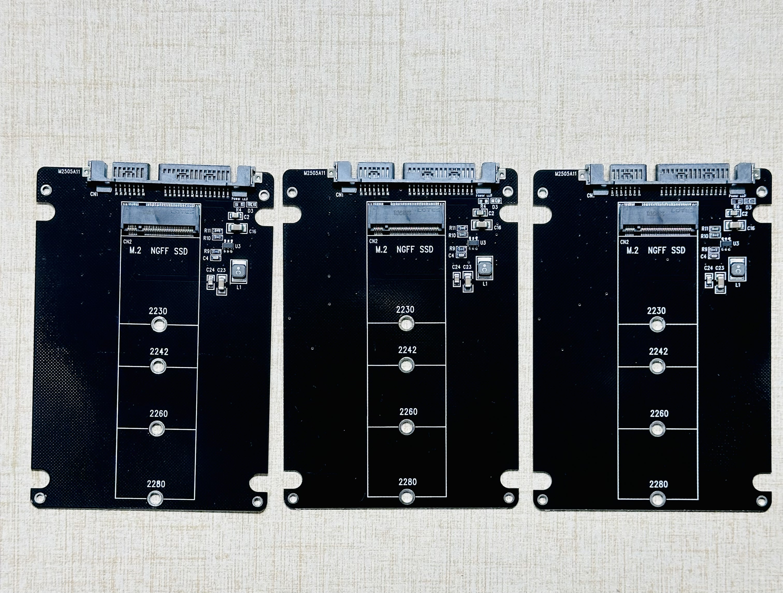 M.2 NGFF TO SATA Adapter  M.2 NGFF Convert TO  2.5" SATA SSD Card B Key for 2230-2280 M2 SSD