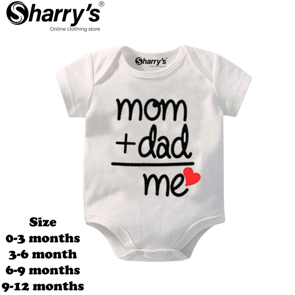 Sharrys Half Sleeves Baby Romper Bodysuit For Babies infant Onesis 0-14 Months Summer Wear Trendy Printed