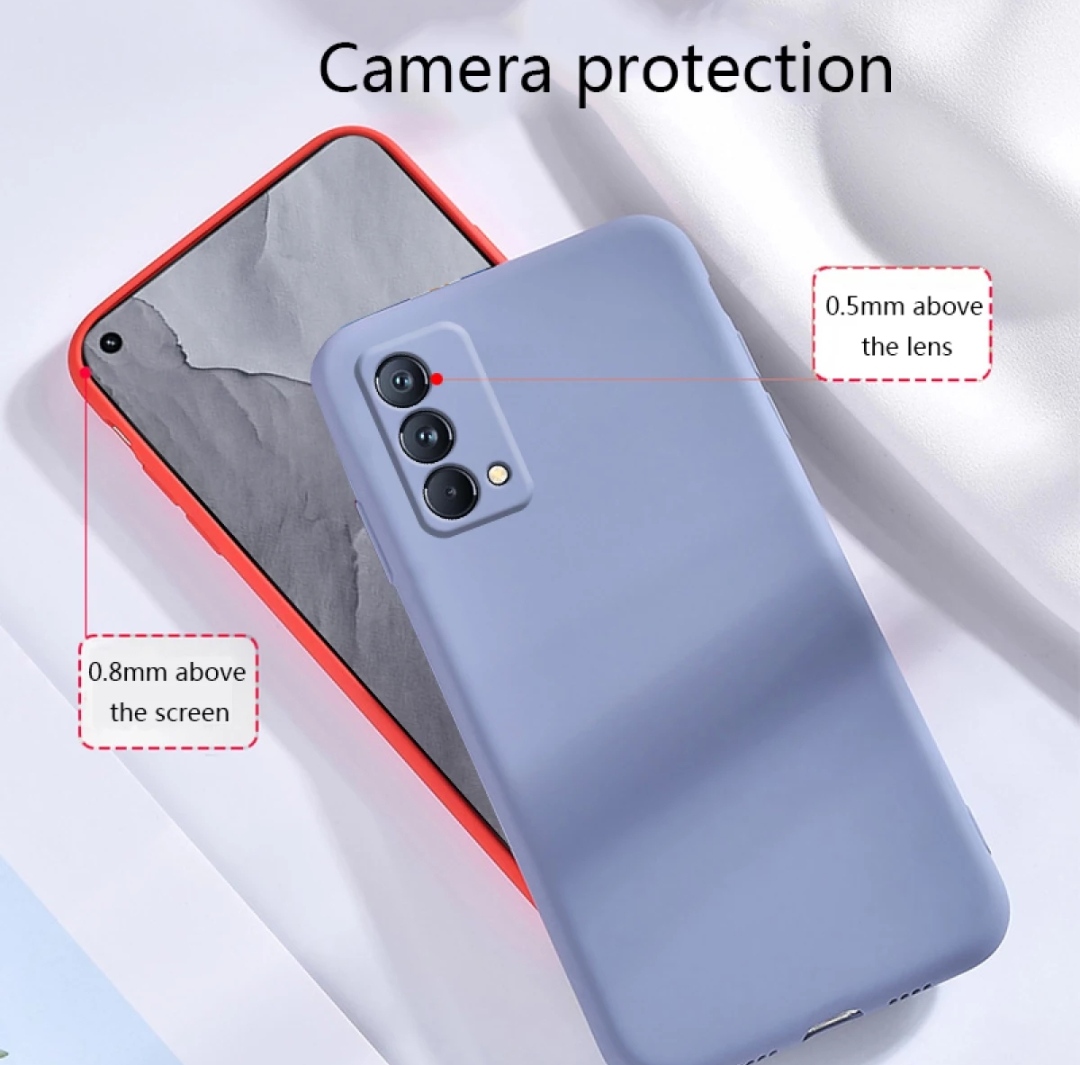 QAGS Realme_ GT Master_Edition  Mobile Phone Case Multi Color Camera Protection Soft Tpu Case Silicone Back Cover