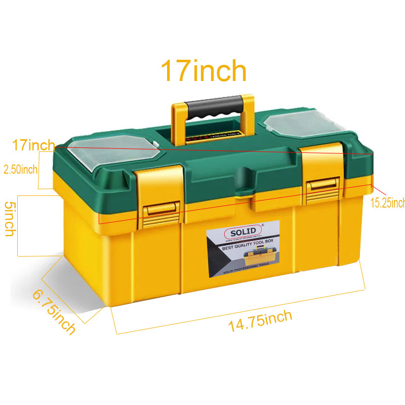 Box Tools Componenent High Quality Tool Box with Tray - 15, 17, 19 Inch - 2 component box ...