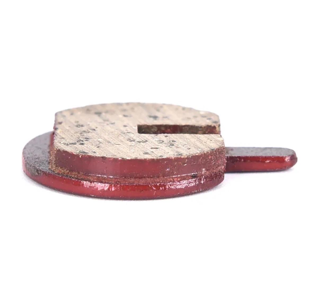 Pair of 1 Mountain Bike Cycling Copper Fiber Metal Disc Brake Pads Bike Accessories Cycle Bicycle Round And Square Brake Shoe Or Brake Pads Cycle