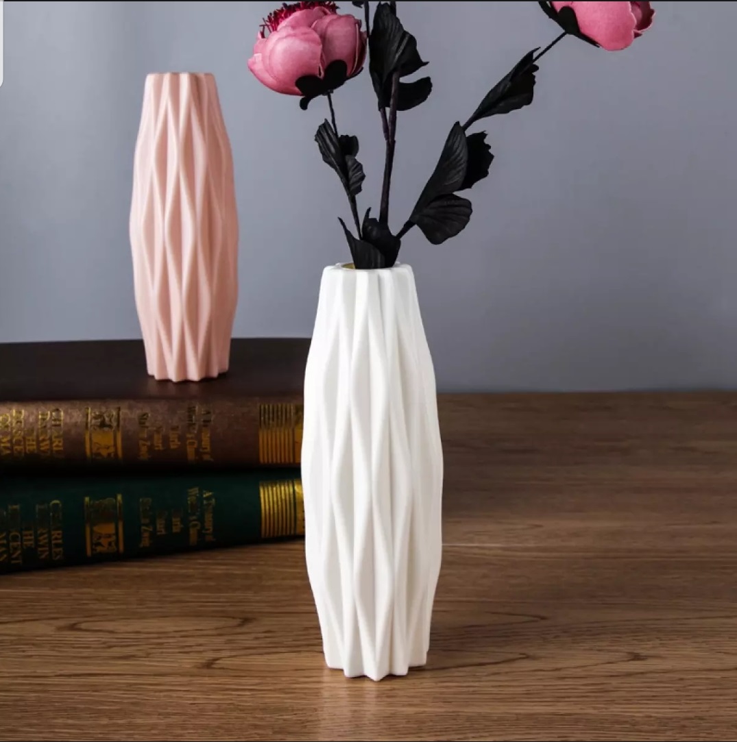 Modern Flower Vase Pot Decoration Home Plastic Arrangement Nordic Style