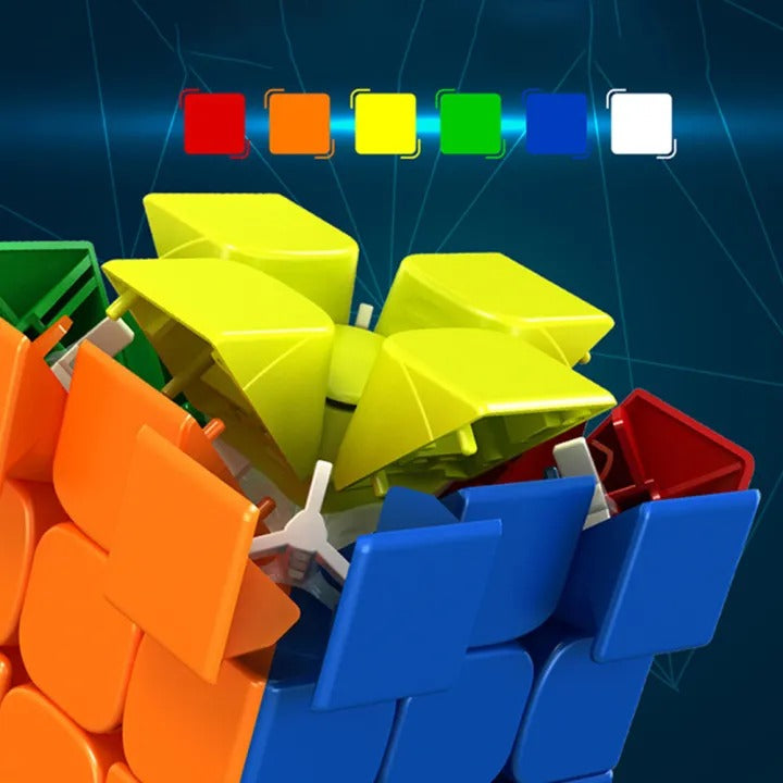 Odeez Moyu 3x3 RS3M Magnetic Rubik Cube Speed Cube Stickerless Magic Cube 3D Puzzle Toy