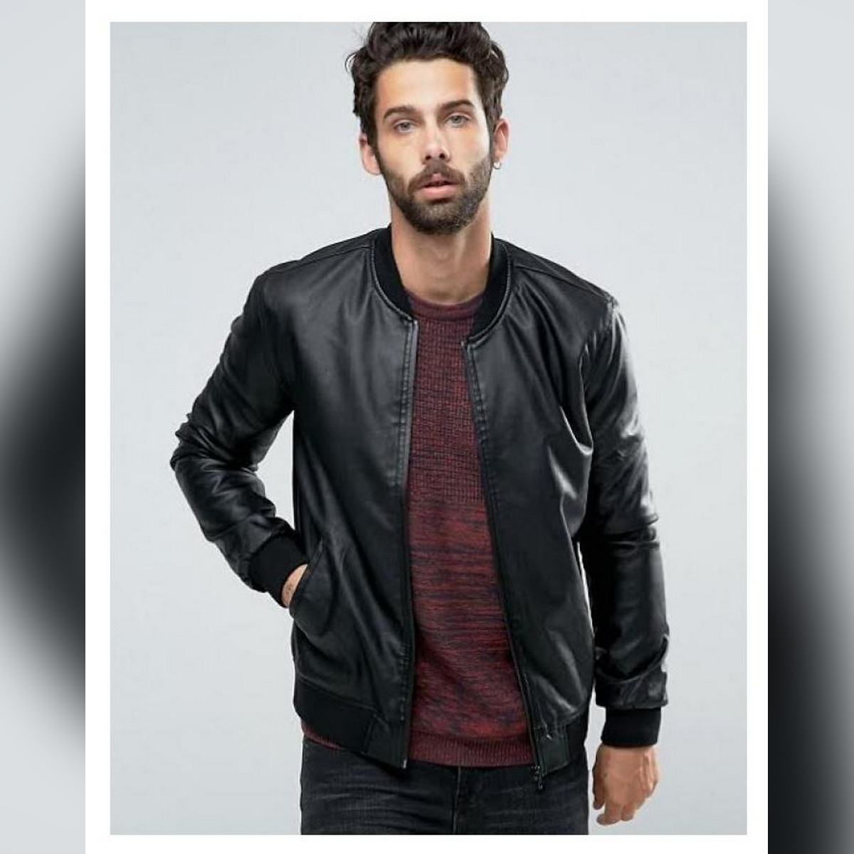 leather jacket daraz