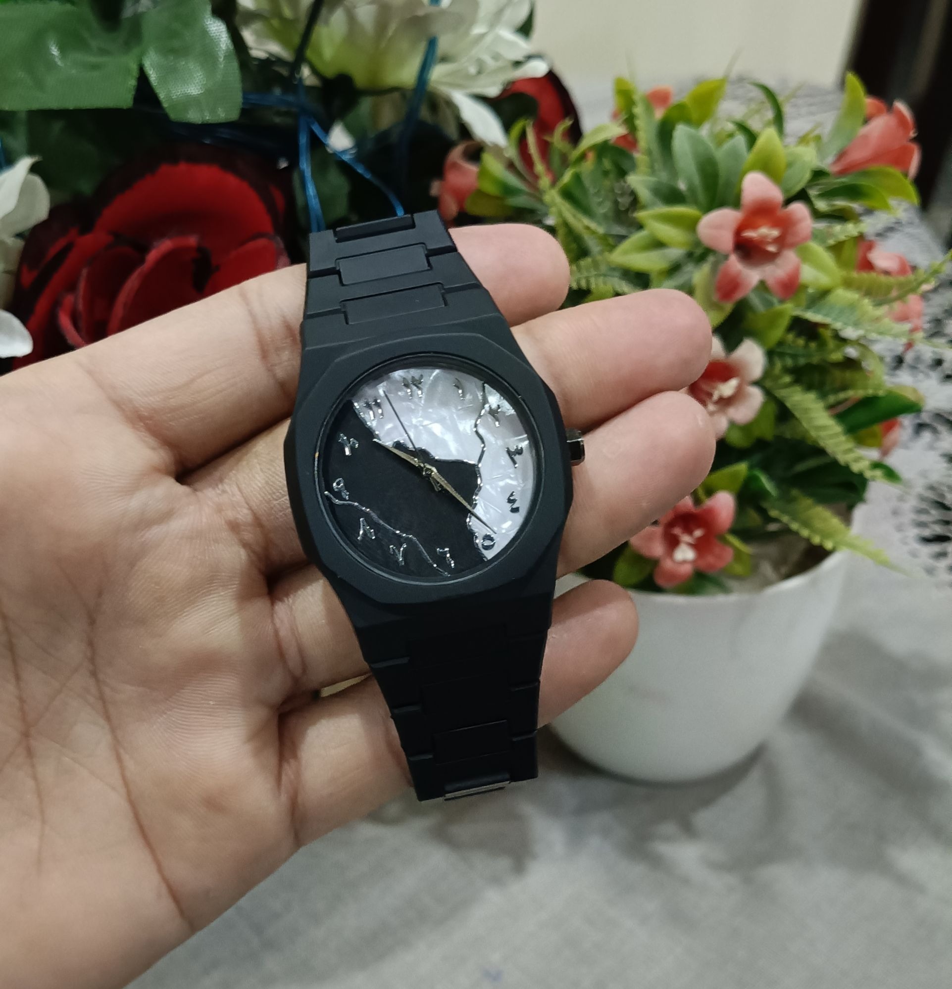 Aura Watch, Arabic Dial Watch, Fashion Watch Pakistan, Quartz Watch, Men Watch, Women Watch, Luxury Watch, Casual Wrist Watch, Analog Watch, Stylish Watch, Premium Watch, Trendy Watch, Gift Watch, Elegant Wrist Watch, Everyday Watch