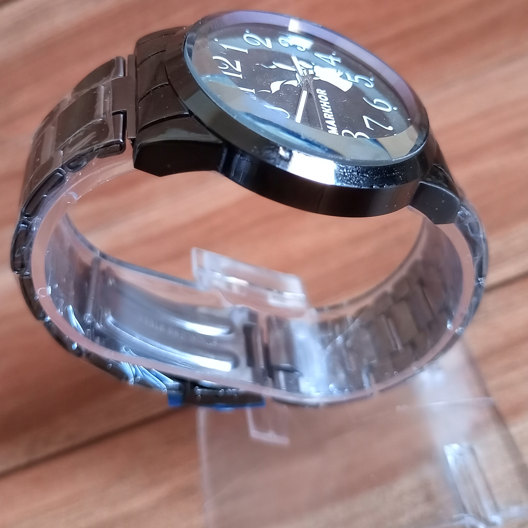 Fancy Stylish Stainless Steel Wrist Watch for Men and Boys Art # SS-MRW-02