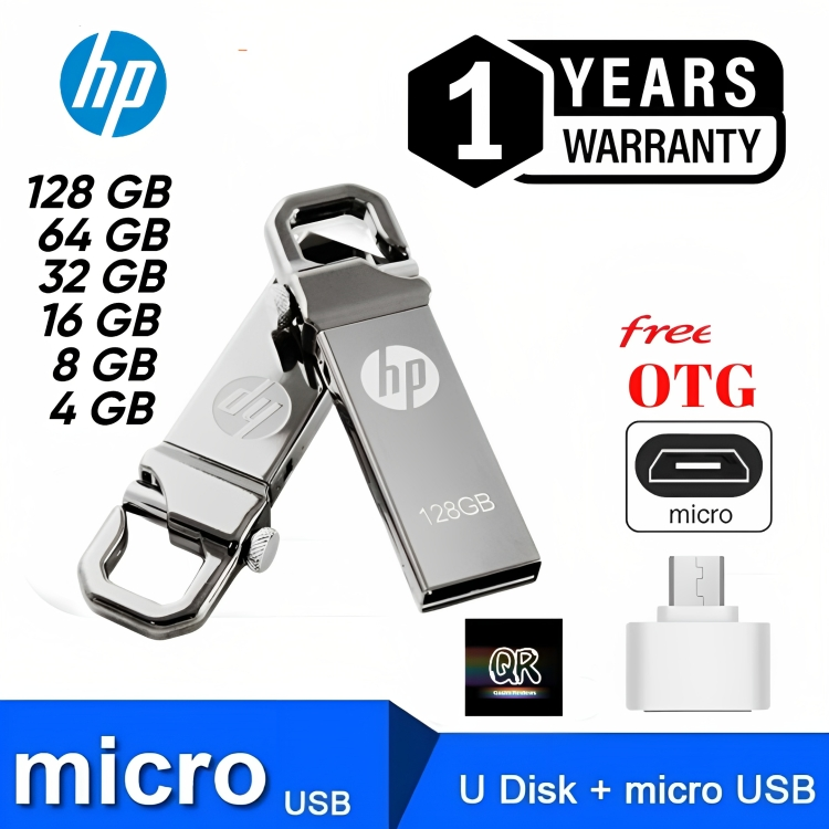 Flash Drive 128 GB - 64 GB - 32 GB - 16 GB - 8 GB - 4GB  USB High Speed 3.0 Metal USB Pen Drives + Free OTG Adapter Micro / Type C memory U disk High Speed USB 3.0 for PC Mobile Laptop Macbook Pen Drive USB Stick Flash (1 YEAR WARRANTY) Qasim Reviews