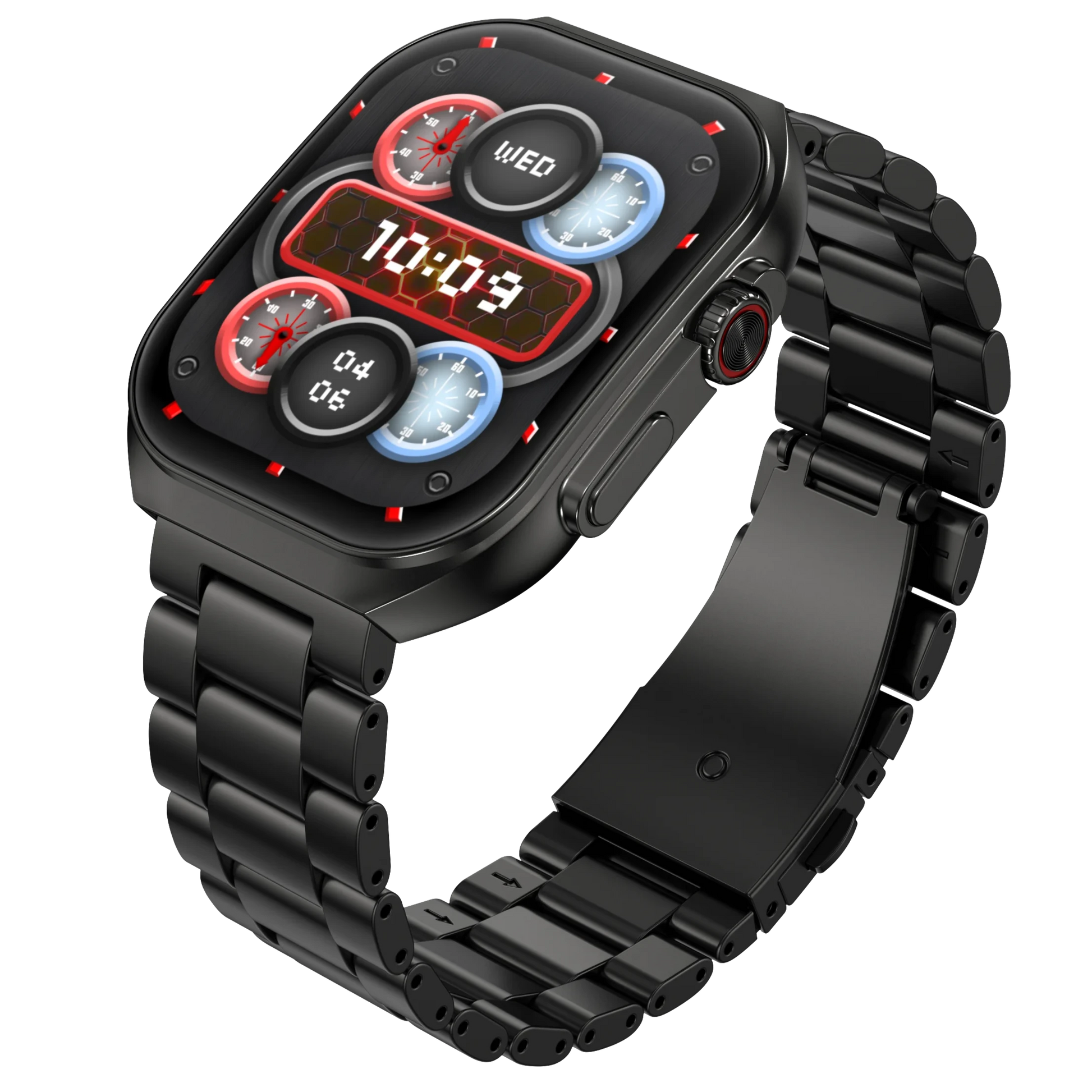 Zero® Elite Smart Watch | 2.04" AMOLED Display, Bluetooth 5.3, Health Monitoring, IP67 Waterproof | All-in-One Fitness and Lifestyle Smartwatch