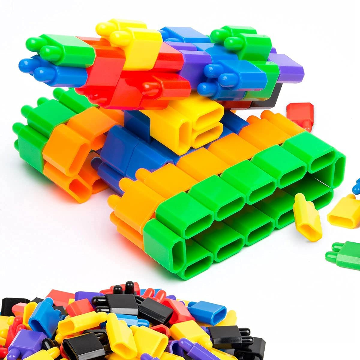 Bullet blocks-Rocket Building Blocks Toy - Educational and Learning Block Toys Set For Kids
