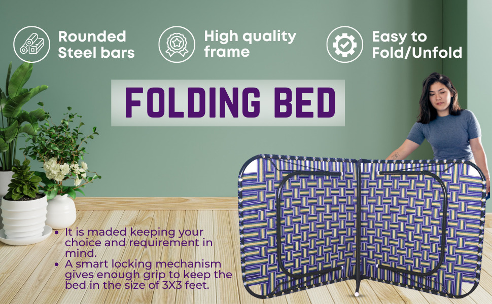 Folding Charpai (Folding Bed)