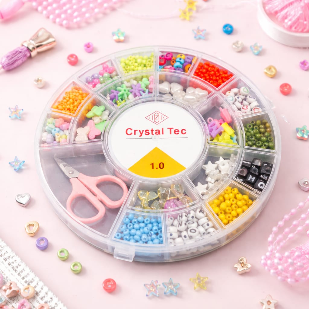 single mini (Large and Small) Beads with box for bracelet locket different beads in one KS