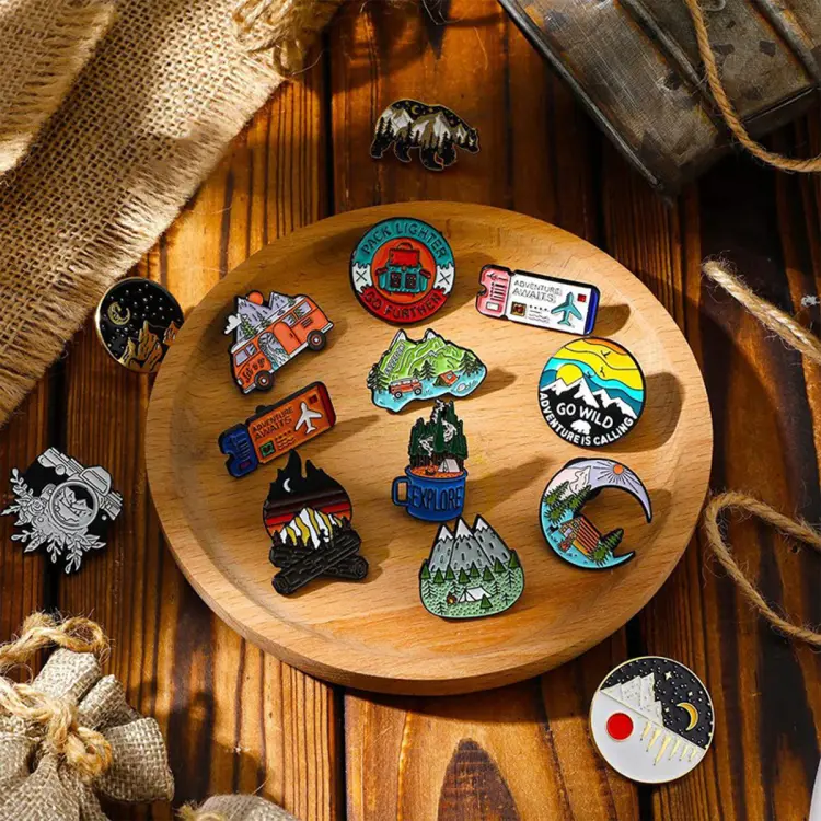 Different types of materials to suit your enamel pins
