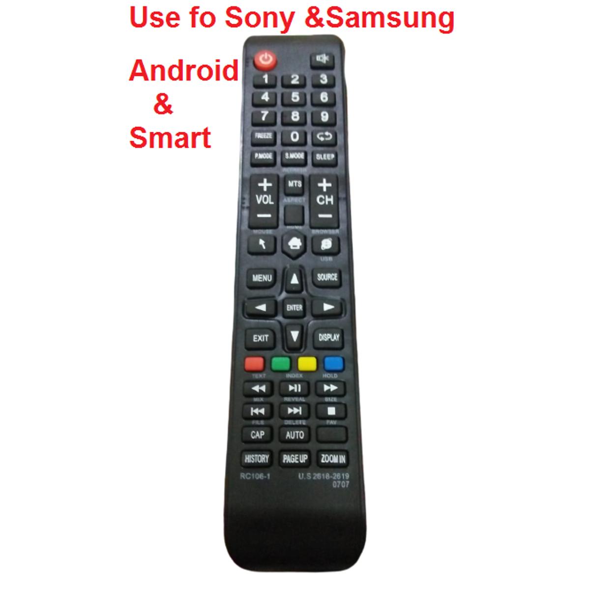 Universal Remote For Work All Sony and Samsung LCD/LED Tv Smart