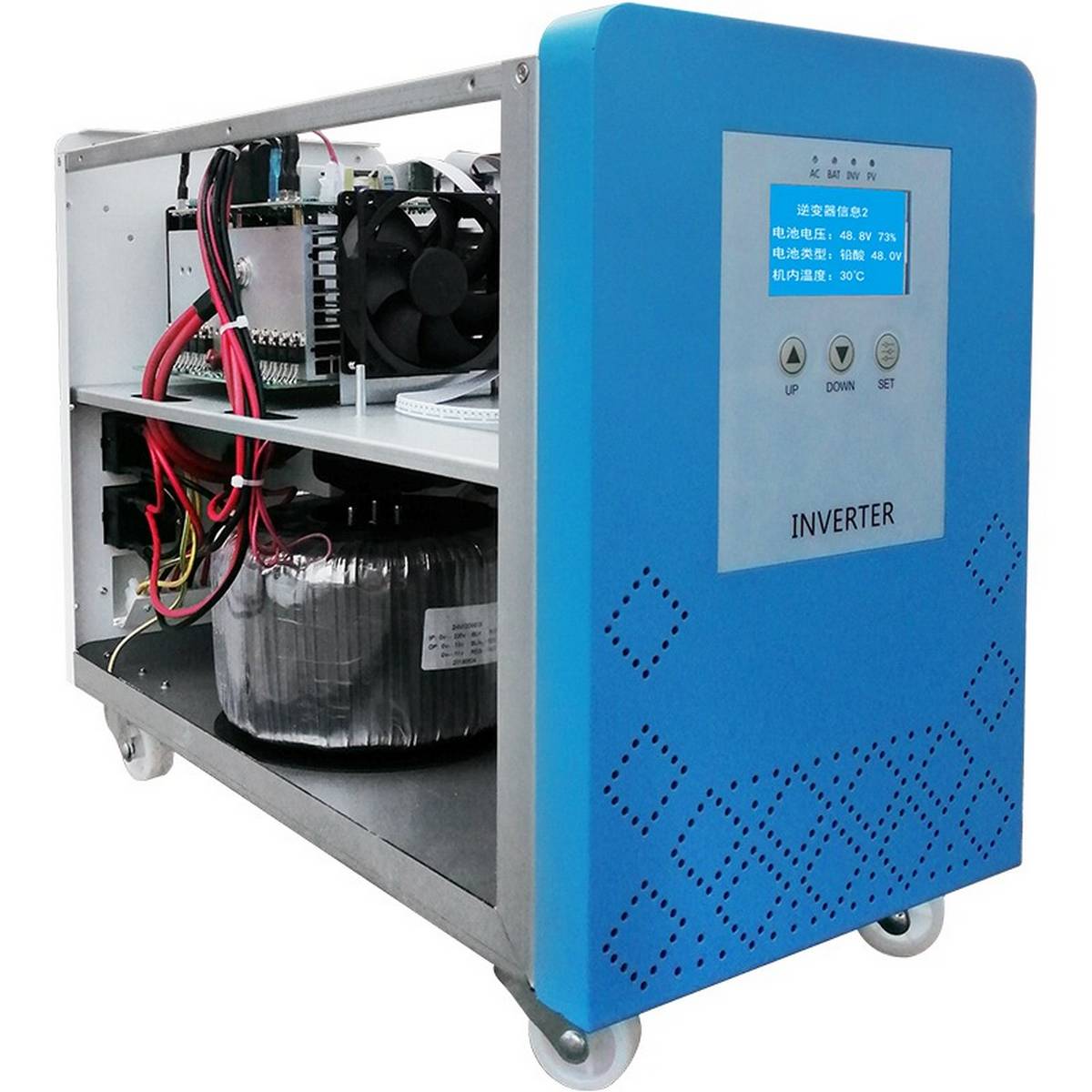 6000W solar Inverter with builtin MPPT SOLAR Charger Plug n Play | Daraz.pk