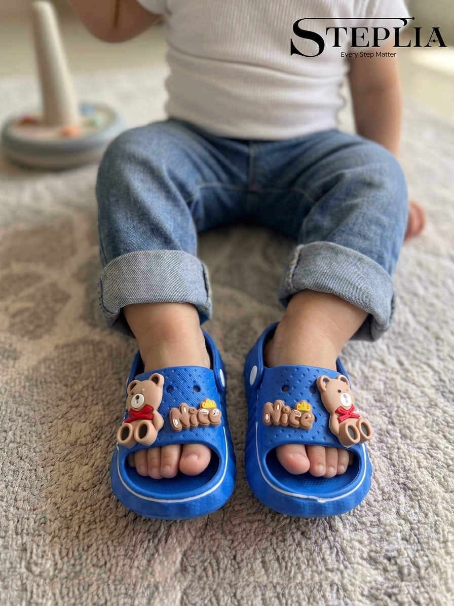 Baby Sandals for Girls & Boys | Cartoon Tom Kids Slippers | Soft EVA Anti Slip Shoes | 6 Months–3 Years
