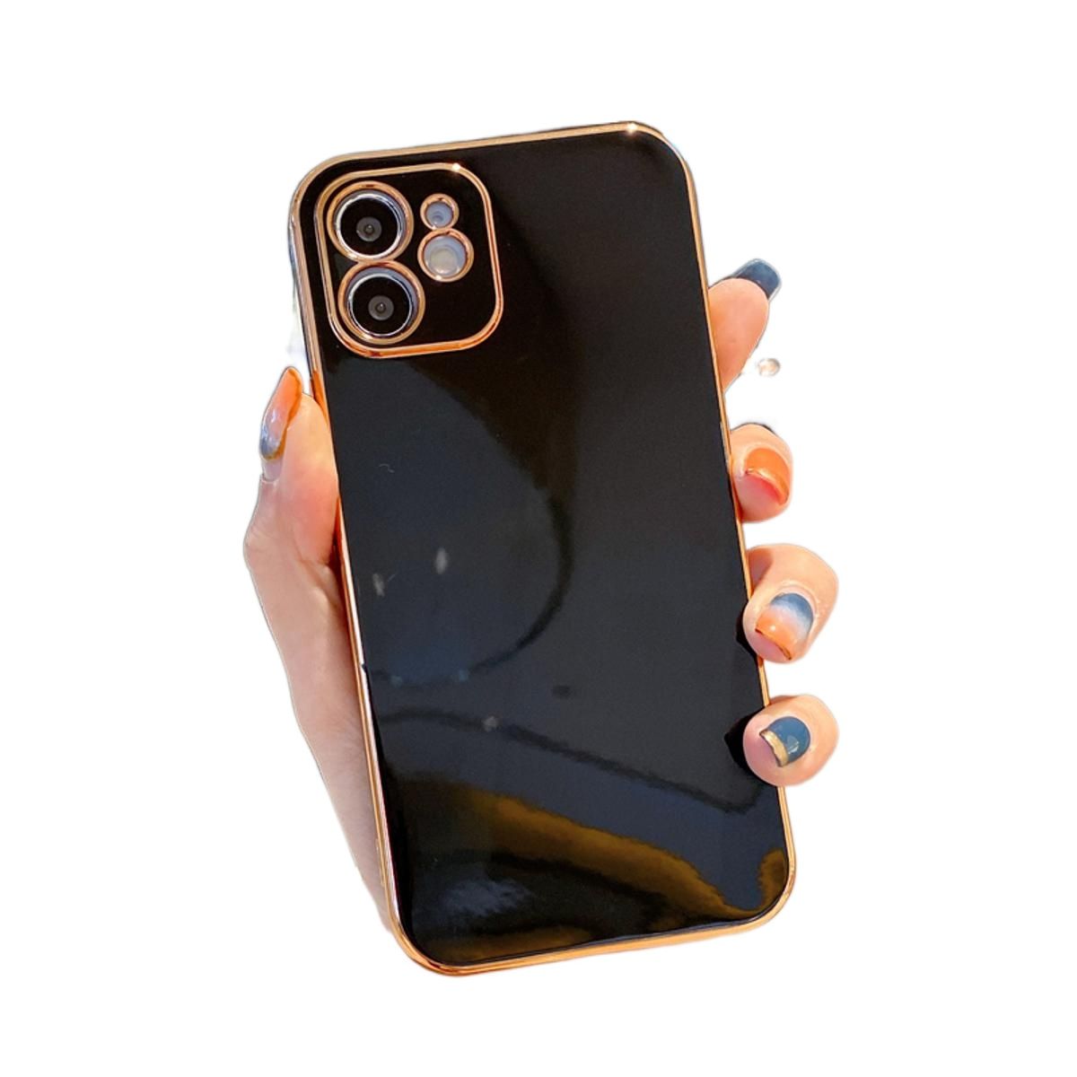 Back Cover For iPhone 11 Luxury Gold Plated Electroplated Soft