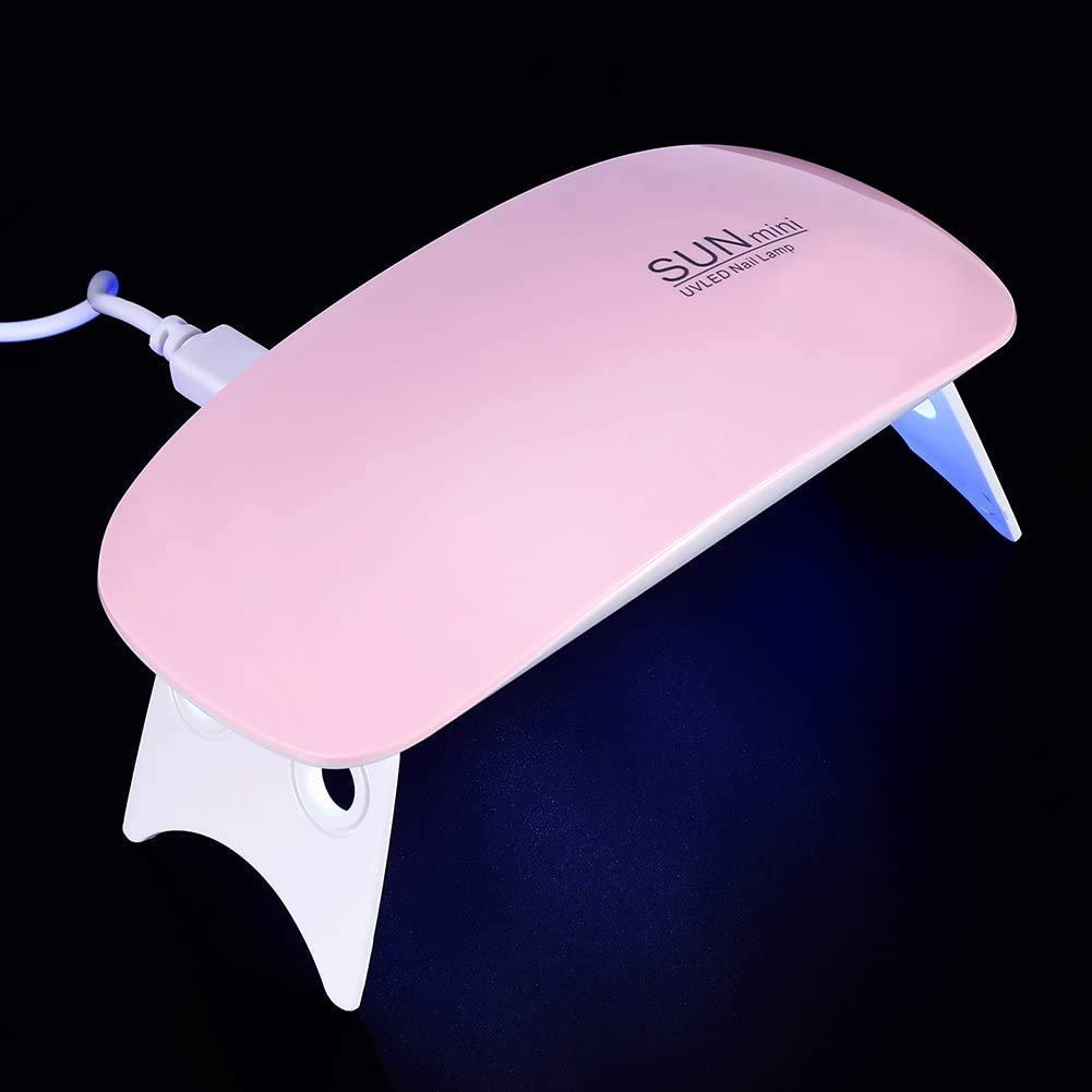 Mini UV LED Lamp for Resin Molds & Nail Art | 6W Portable Curing Light | USB Rechargeable UV Resin Dryer for DIY Crafts & Gel Nails