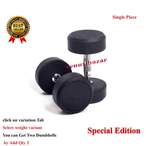Gym Equipment Weight Lifting Best Rubber Coated Cement Dumbbell for Women  Arm Exercise - China Best Adjustable Dumbbells and Dumbbell Set Price price