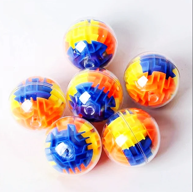 3D Maze Ball Toy – Brain Teaser & Puzzle Cube for Kids | IQ Toy Pakistan | Hand Maze Game & Birthday Gift (6+ Years)