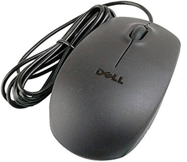 Original Branded Wired Mouse - Dell, HP, Fujitsu | USB Connection | 3 Programmable Buttons | Gaming-Grade Laser Sensor | Ergonomic Graphy Design | Best for Office & Gaming | High Precision Optical Tracking | Plug & Play