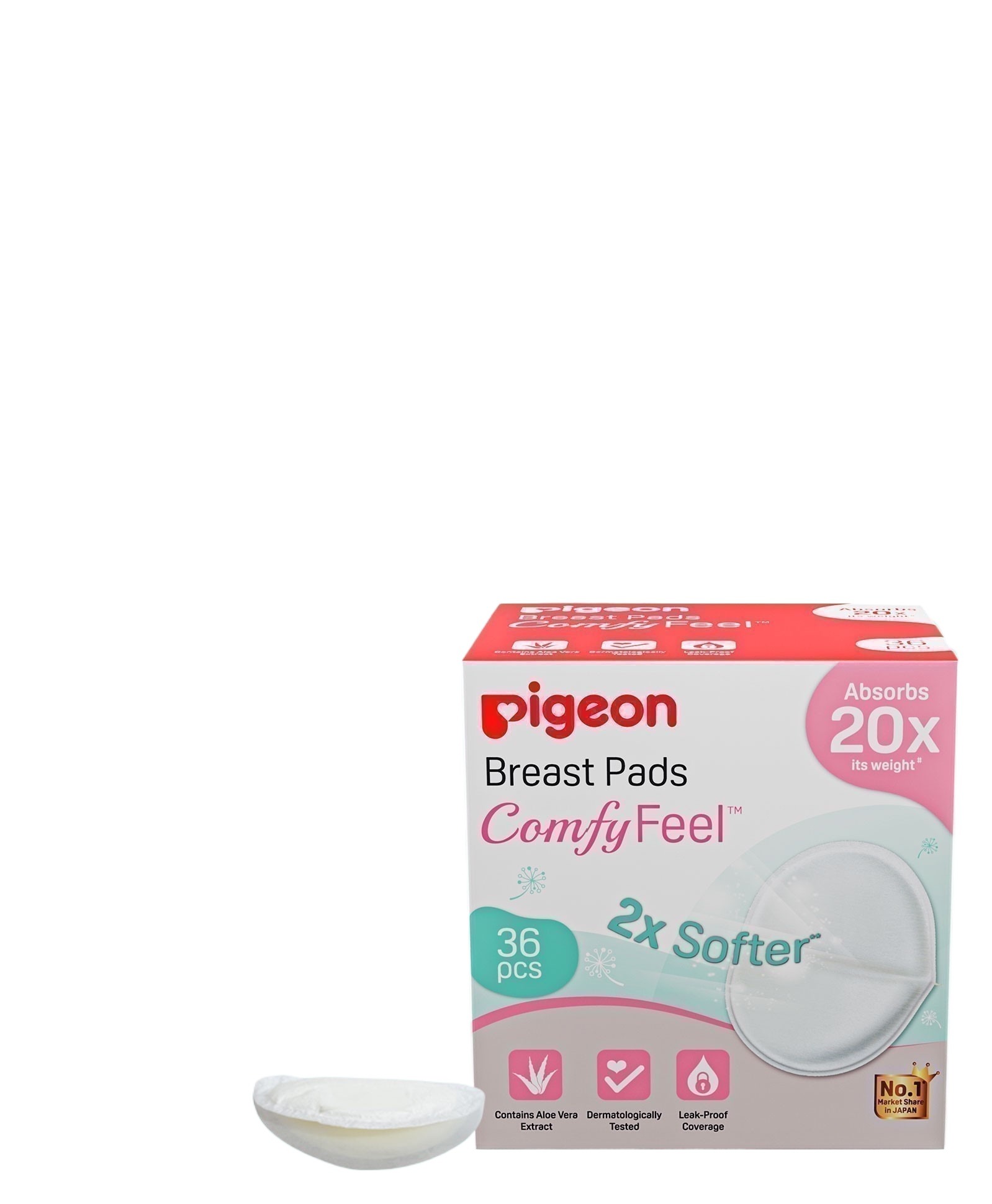 Pigeon Breast Pads Comfy Feel (Single Piece)