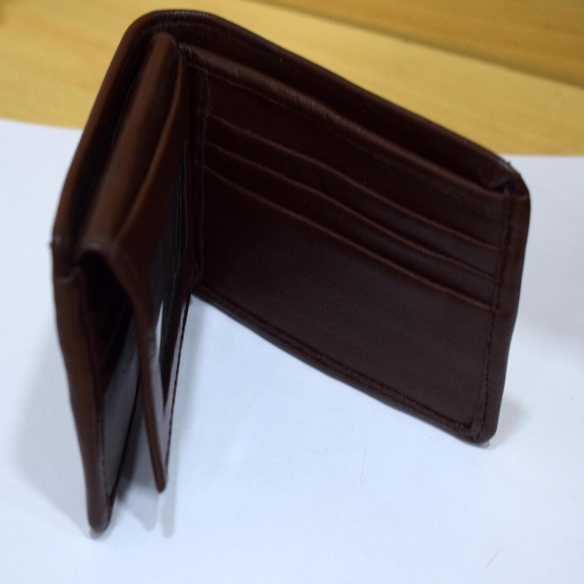 BROWN LEATHER WALLET  (Ayesha Gul Collection)