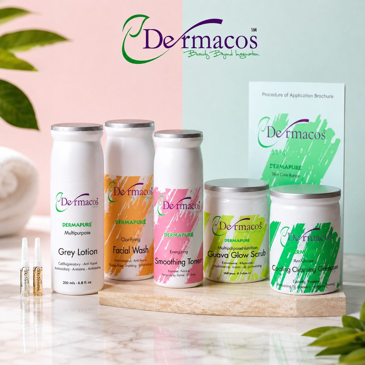 Botanical Herbal Facial Kit (Pack of 7) | Personal Care Set | Original