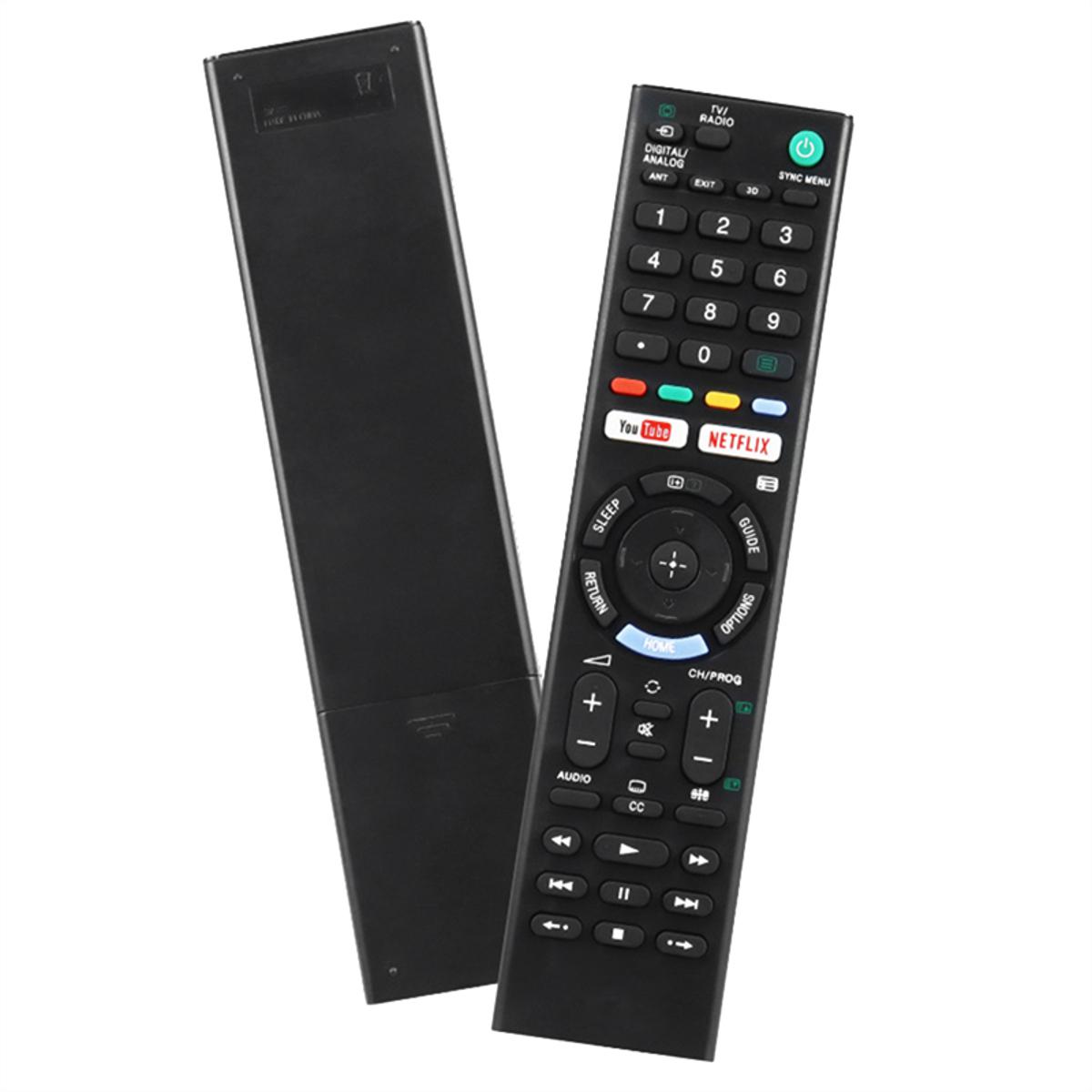 Mando a distancia OEM Sony RMT-TX300E compatible con modelos Bravia TV:  KD43X7000E KD-43X7000E KD43X7000F - Incluye teclas rápidas de Netflix y