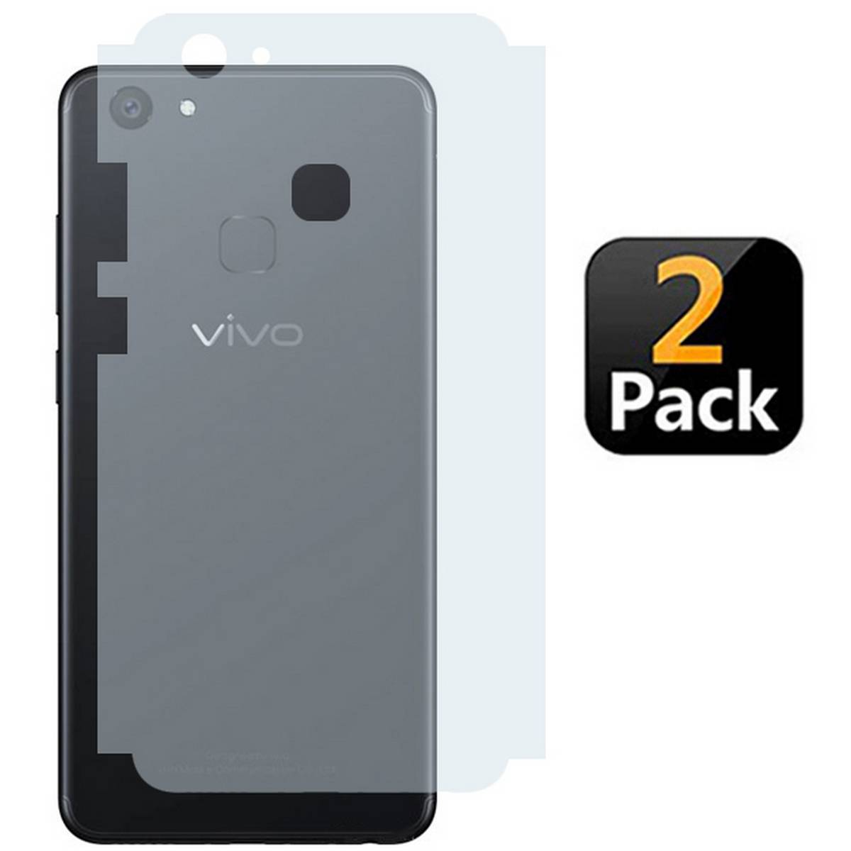 Vivo V7 Plus Back Matte Protection Soft Skin Sheet Soft Film Back