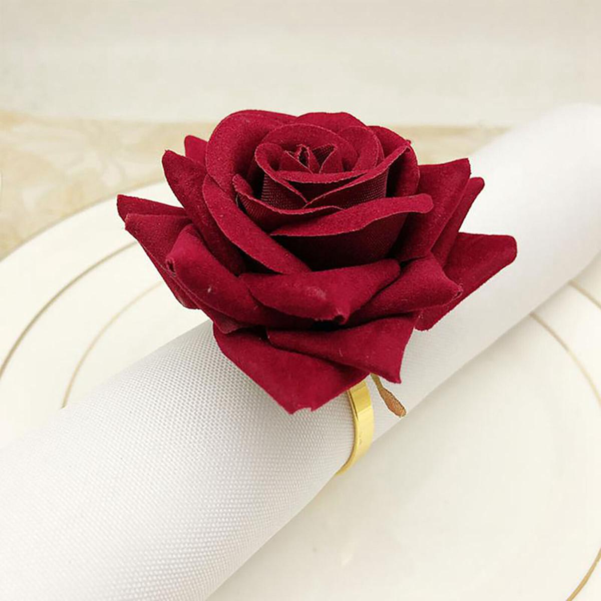 Rose on sale napkin holder