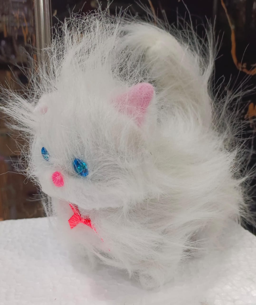 Cute Hello Cat Toy With Waliking, Music And Lights