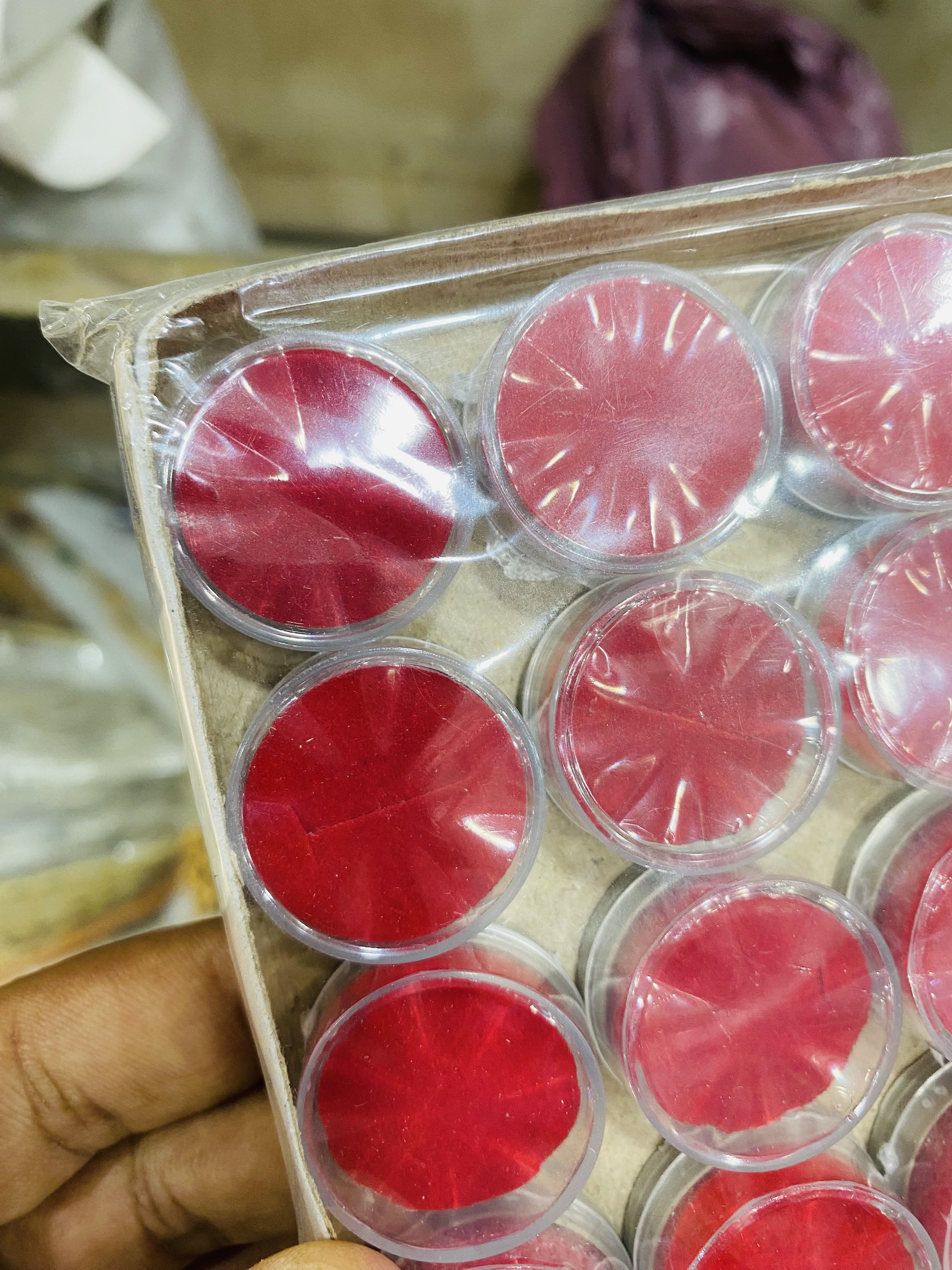 Clear Plastic Round Gemstone Storage Box Jewellery Display Case Stone Container 📦✨ Empty Gem Jars for Ring Stone Packaging Wholesale Pack Business Use Daraz Pakistan