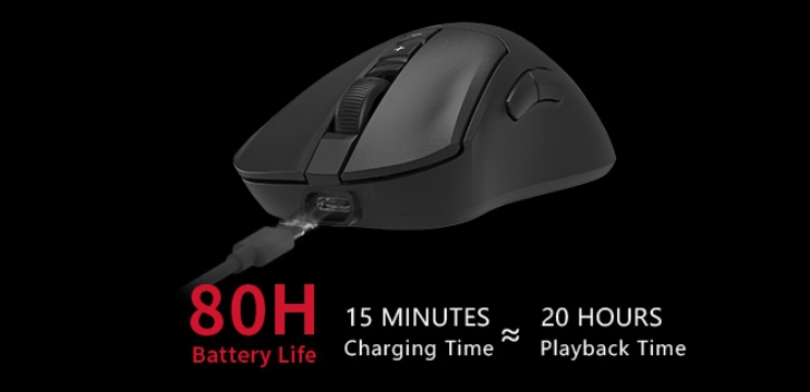 A4Tech Bloody R73 Pro Dual Mode Wireless Gaming Mouse 2.4G Rechargeable 26000 CPI Resolution 80Hrs Playtime 19 aad7468fb27c8ba6f5f202a7733ad75f