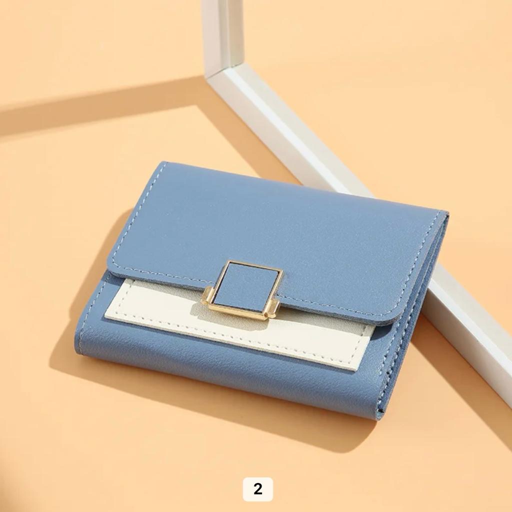 Short Women Wallets Small Slim Luxury Wallet New Fashion Pu Leather Female Purse Designer Money Bag Card Holder, wallets For Girls