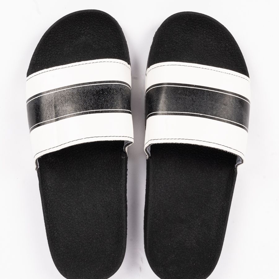 Black Camel Slippers For Men Double Color Slide