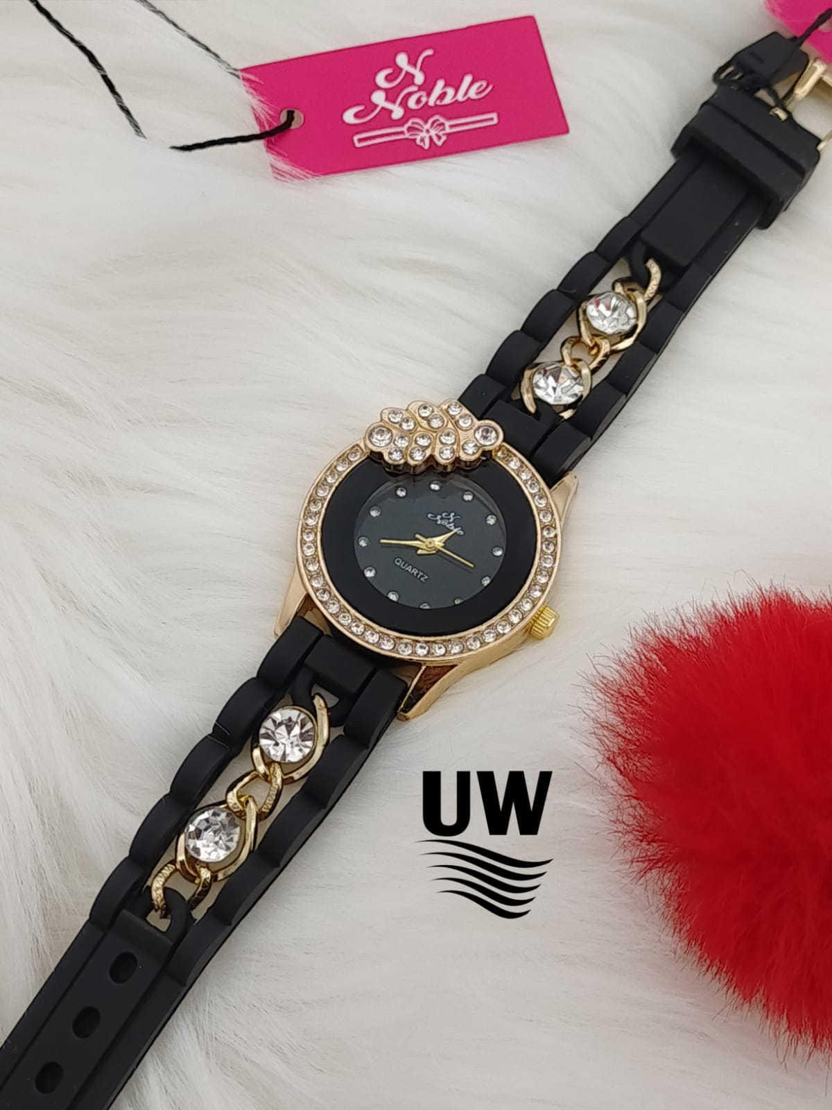 Watch for girls - Wrist watch - Stylish & Fancy watches for girls - Branded watch - Watch for women -  - Stainless Steel & Waterproof - Strap watch - Quartz fashion jewellery