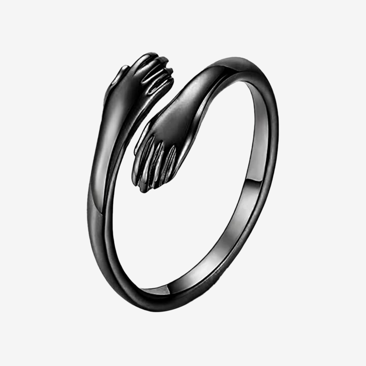 Loving Couple Hug Rings - Adjustable Retro Hug Style Rings for Men and Women