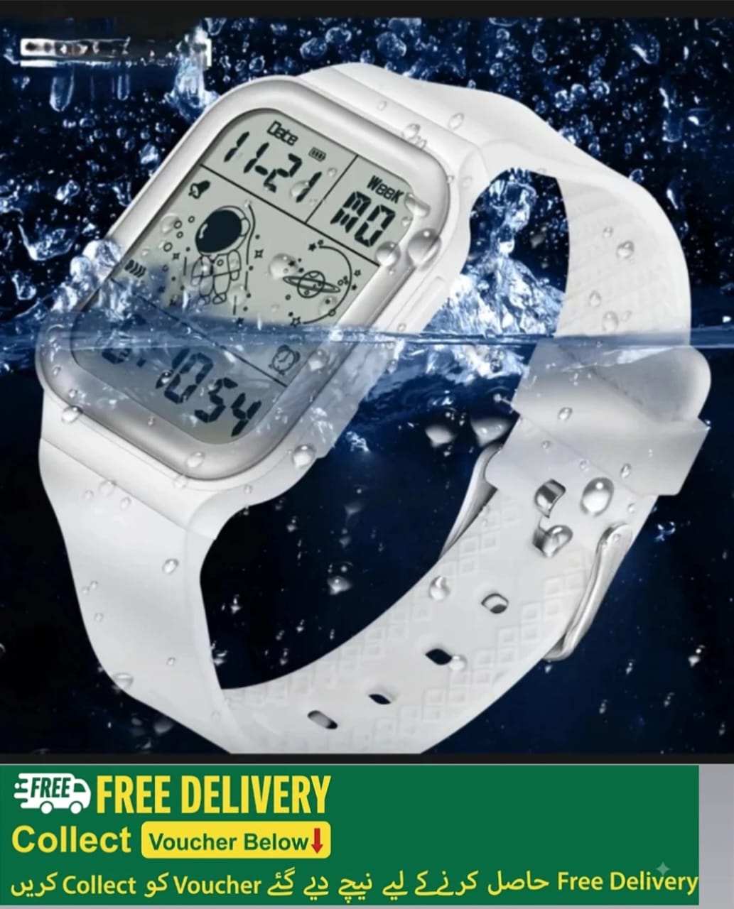 Digital Led Sport Watch For Man New Design Water Resistant Digital Student Sport Watch Digital Unisex Sports Watches Digital Watch With Alarm Clock - Sport Digital Watch - Kids Watches For Boys - Square Teenage Waterproof Student Sport Watch