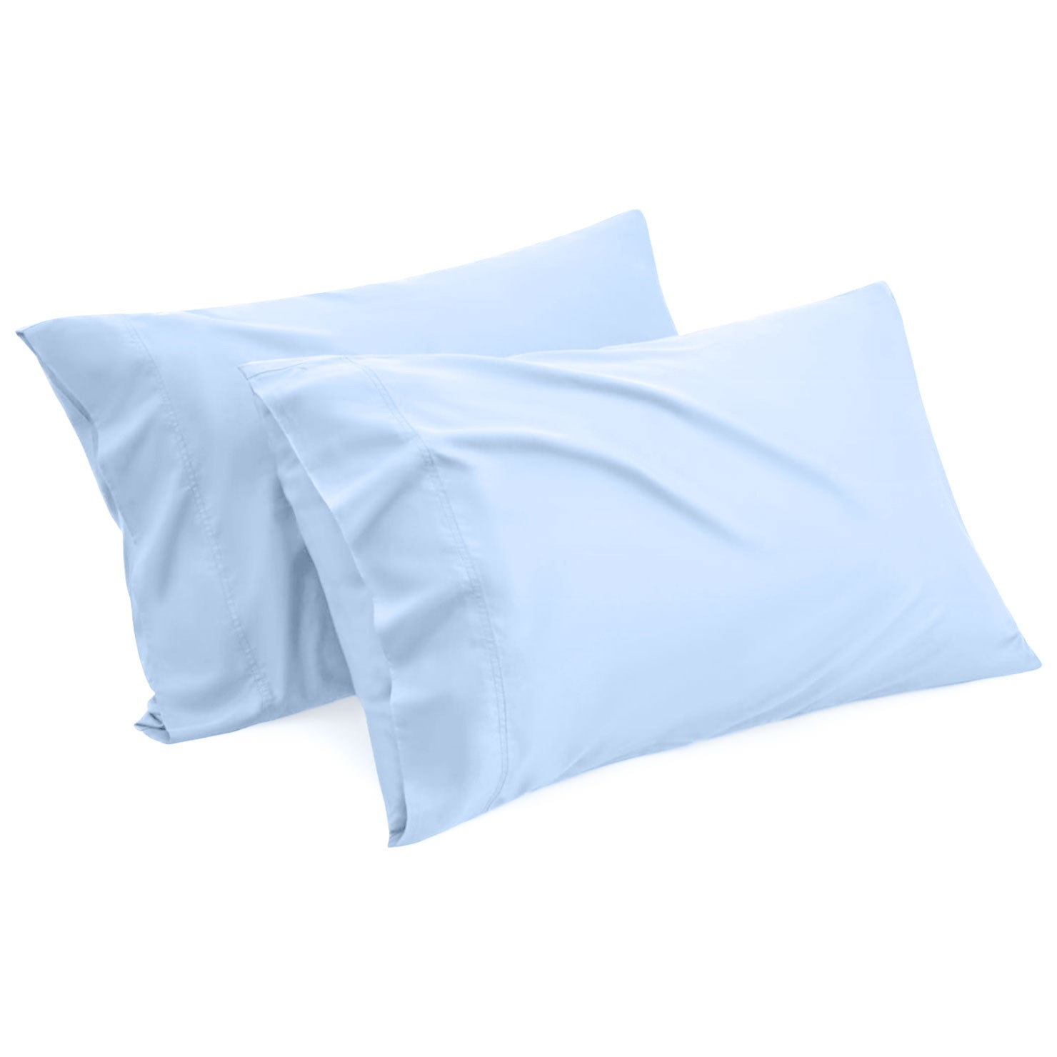 Fast Forward Pillow Cases Pack of 2 Queen Size Pillowcases - Soft Brushed Microfiber with Envelope Closure, Shrinkage & Fade Resistant