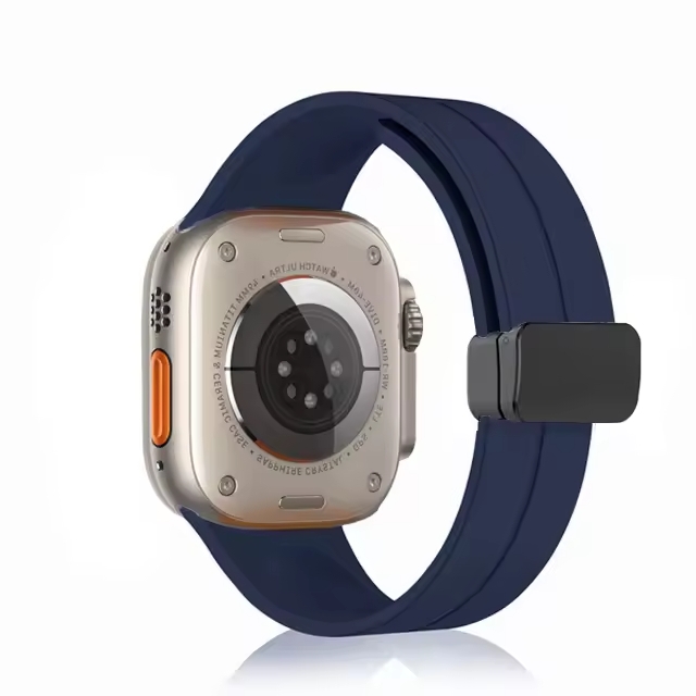 Magnetic Silicone Straps for Smart Watch 42/44/45/49 mm