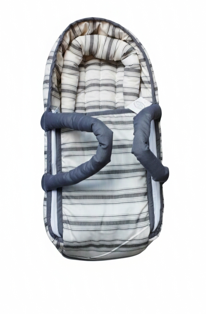 Jack & Jill Carry Crib - Best Quality Latest Design Newborn Baby Hand Carry Cot with Handles for Carrying - Portable Baby Bed Sleeping Bag Baby Bistar Gaddi Sleeping Bag Bed