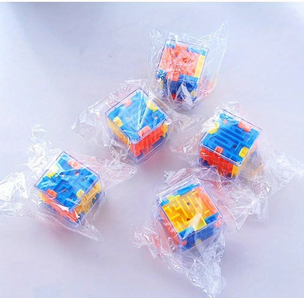 3D Maze Ball Toy – Brain Teaser & Puzzle Cube for Kids | IQ Toy Pakistan | Hand Maze Game & Birthday Gift (6+ Years)