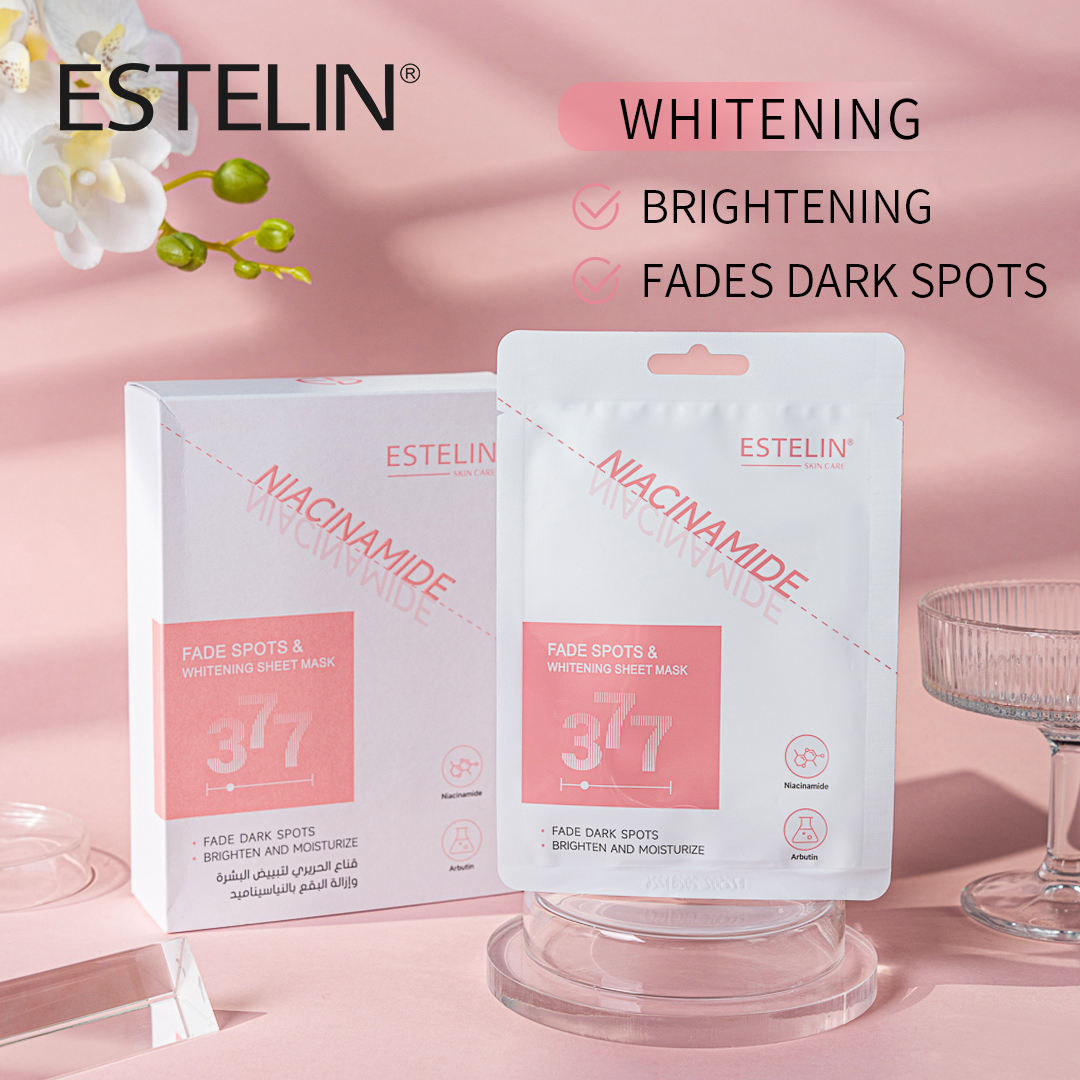 ESTELIN Skin Care Niacinamide Fade Spots & Whitening Sheet Mask ES0204