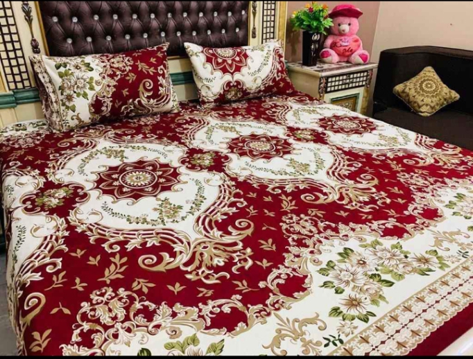 Double Bed Kambal Set Design