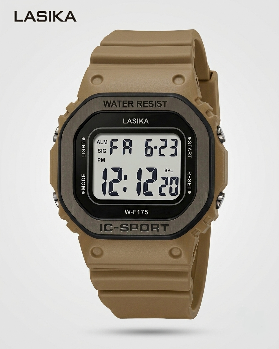 Military Men's Digital Sports Watch For Men Boys Waterproof with LED Back light Digital Watch for Men