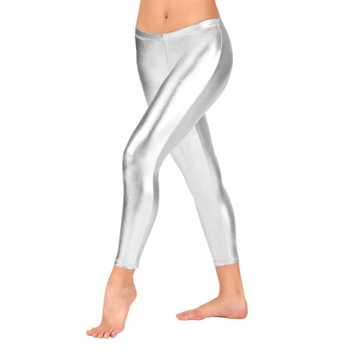 Silver 2025 tights girl