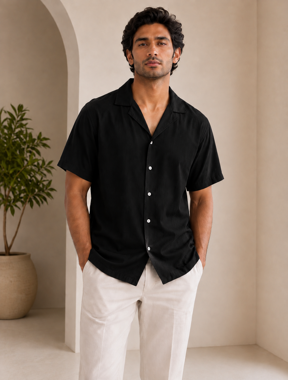Trendy Black H/S