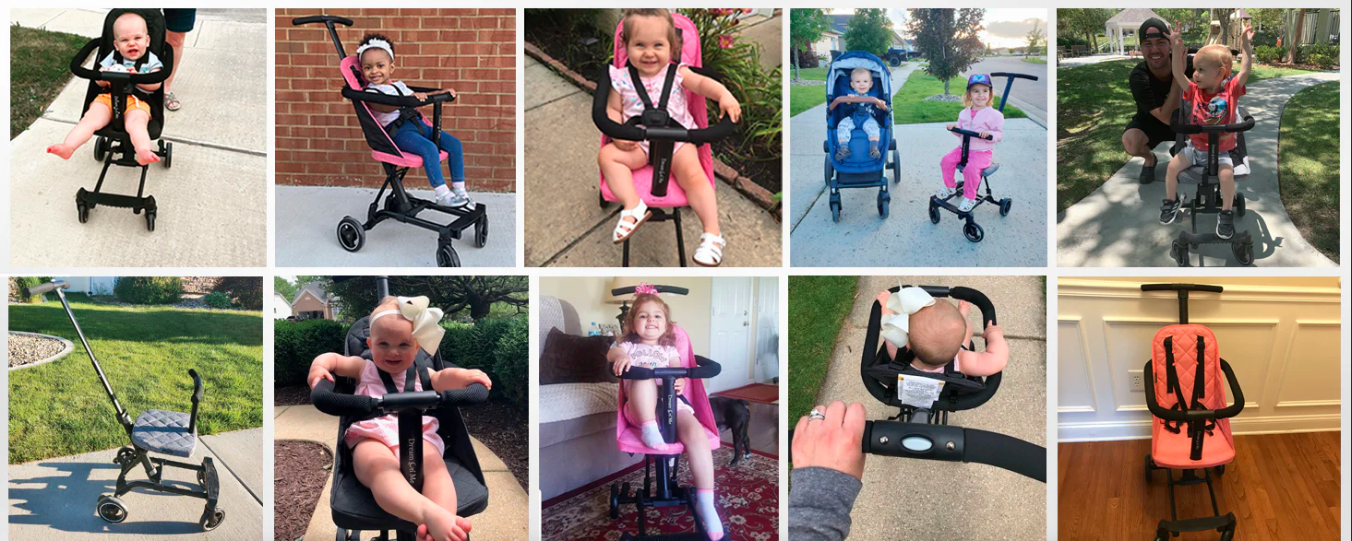 Foldable Baby Stroller - Portable Baby Strollers - Foldable Baby Pram Stroller - 1 Baby Stroller - Imported High Quality - Baby Stroller - Lightweight Stroller -