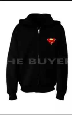 Superman hot sale zipper hoodie