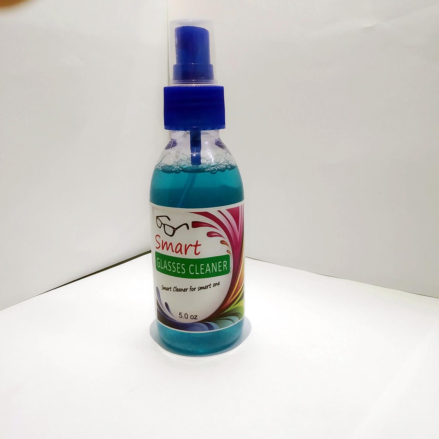 Smart Glasses Cleaner Liquid Solution 5 Oz For Glasses, Screens, Lcds, Glass & Others 120 Ml